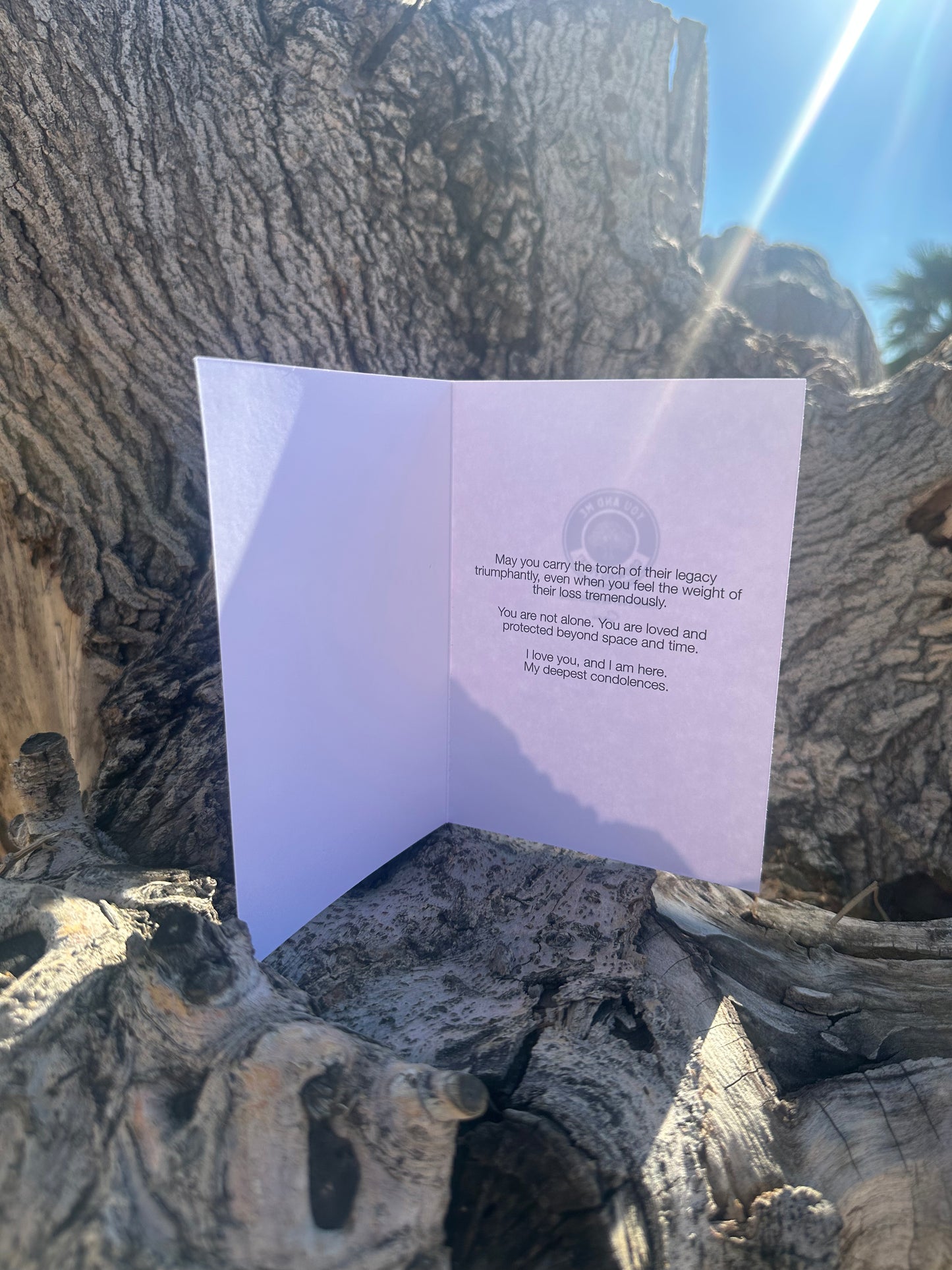 I Am So Sorry For Your Loss. - Greeting Card