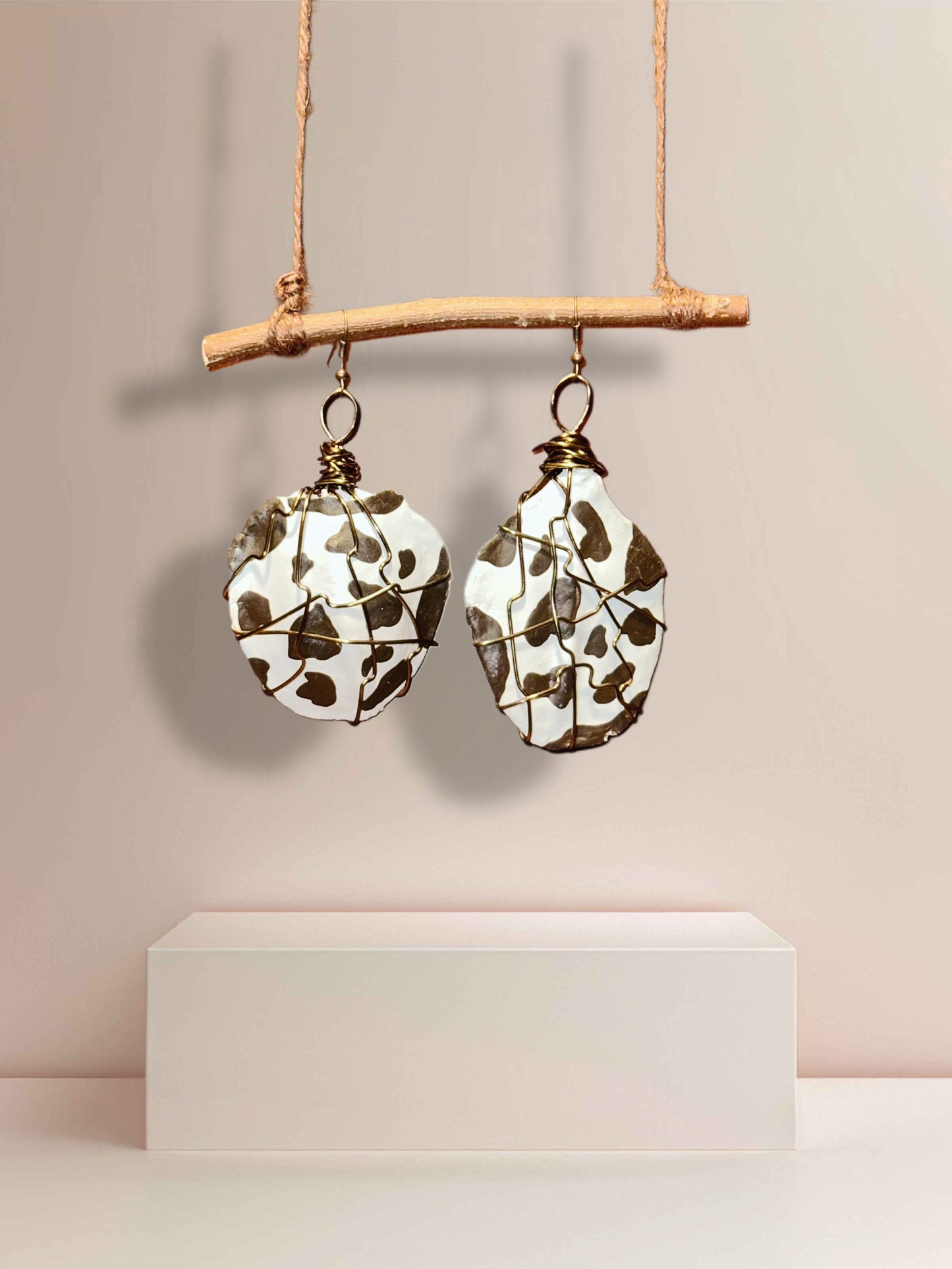La Vaquera Wood Earrings (Medium)