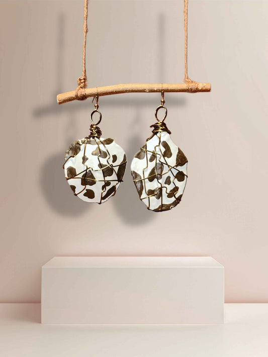 La Vaquera Wood Earrings (Medium)