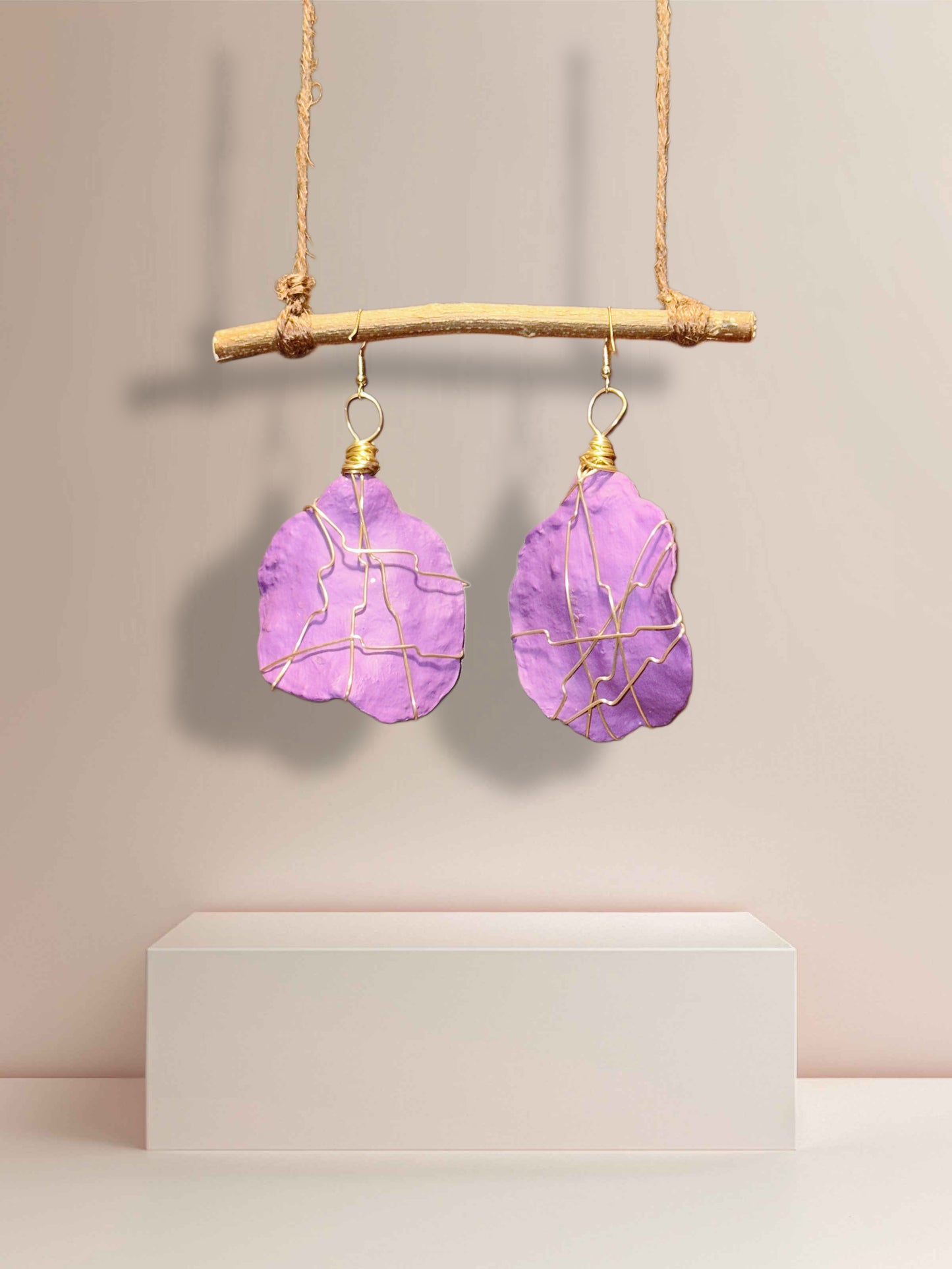 Majesty + Whimsy Wood Earrings