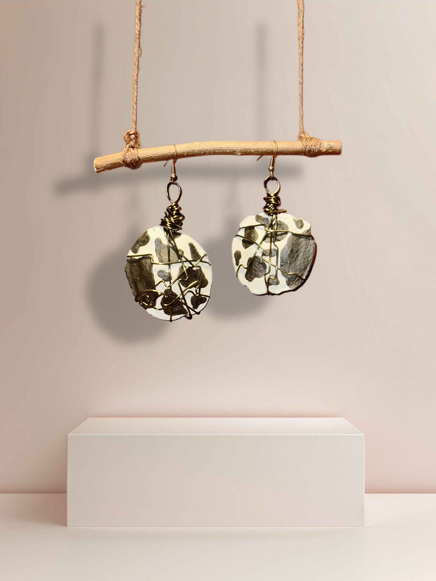 La Vaquera Wood Earrings (Small)