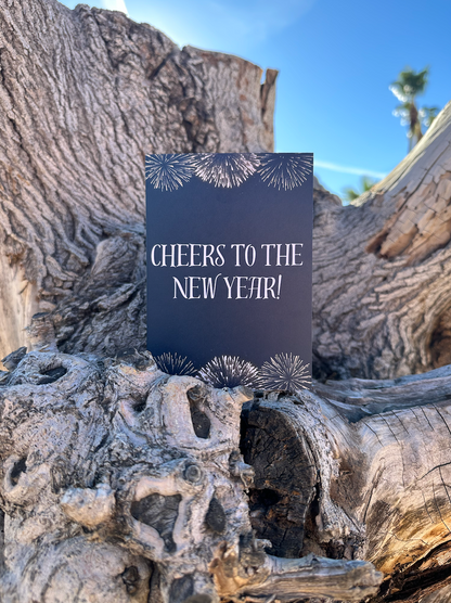 Cheers To The New Year! - Greeting Card