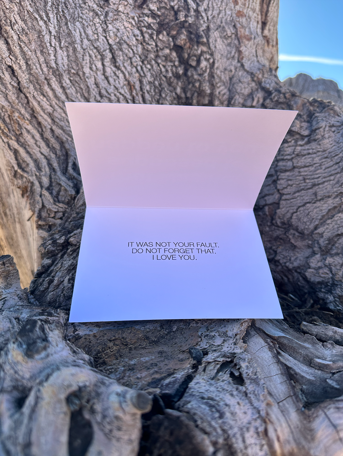 That Wasn't Supposed To Happen To You. - Greeting Card