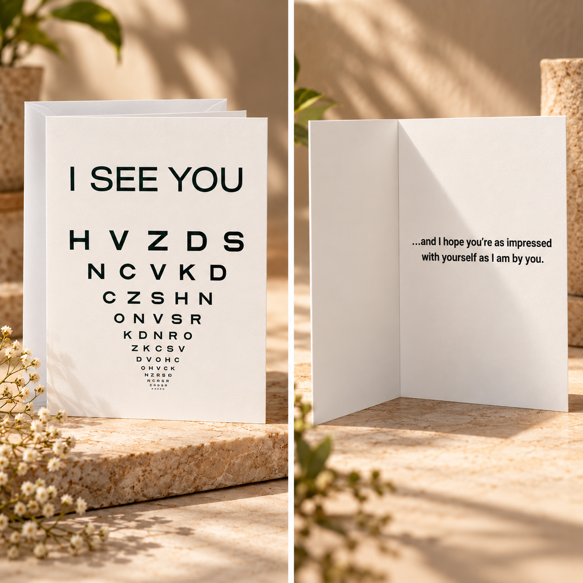 I See You - Greeting Card