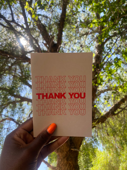 Thank You So Much - Greeting Card